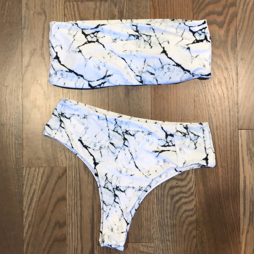 Marble Swimsuit - never worn with tags